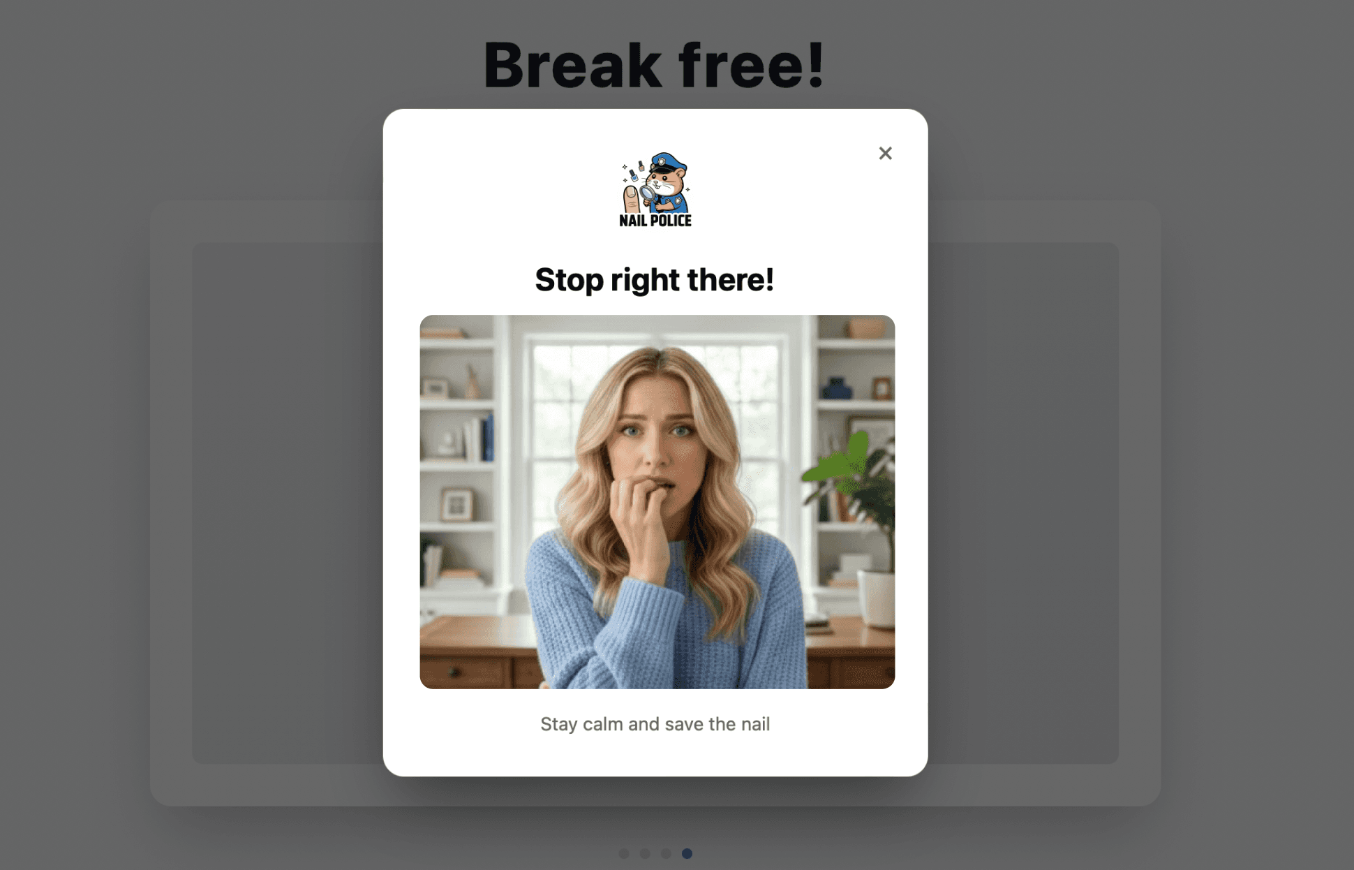 Nail Police catching you in the act